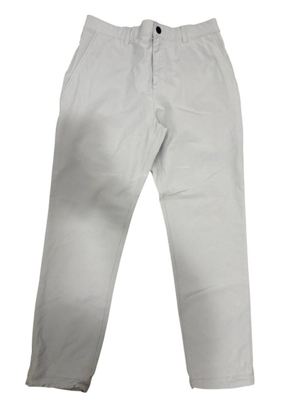 Mugsy Jeans Travelers Granite Pants Mens 35x30 Gray Elastic Waist Chino Travel